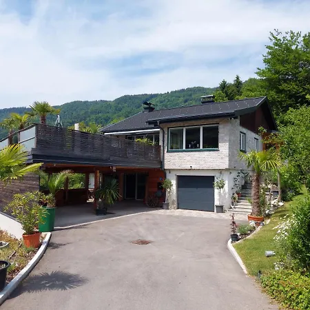 Ferienhaus Goldener Anker Unterach Am Attersee Esterno foto