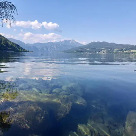 Ferienhaus Goldener Anker Unterach Am Attersee Esterno foto